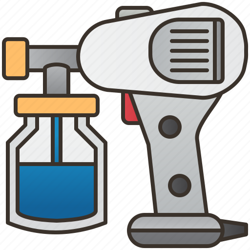 Color, electric, gun, paint, spray icon - Download on Iconfinder