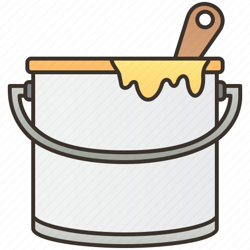 Bucket, color, decoration, paint, renovation icon - Download on Iconfinder