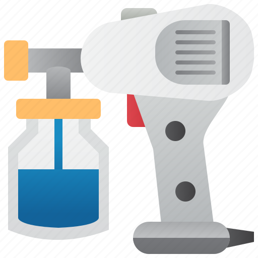 Color, electric, gun, paint, spray icon - Download on Iconfinder