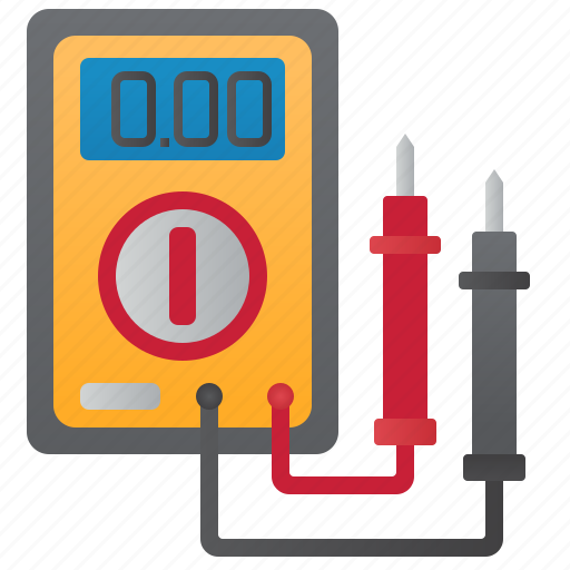 Current, digital, measurement, multimeter, voltmeter icon - Download on Iconfinder