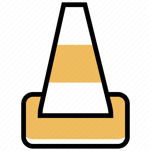 Caution, cone, safety, street, traffic icon - Download on Iconfinder
