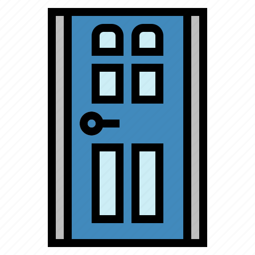 Buildings, construction, door, furniture icon - Download on Iconfinder