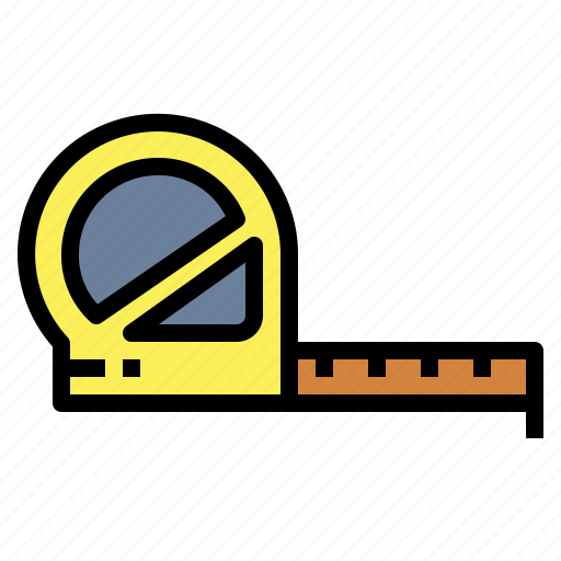 Measure, measuring, ruler, tape, tool icon - Download on Iconfinder