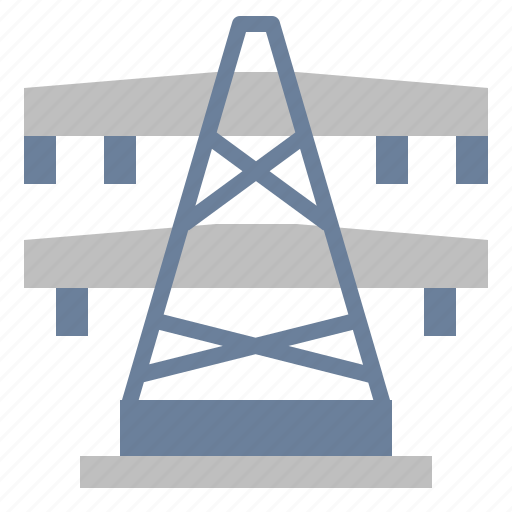 Electric, electricity, energy, line, power, tower icon - Download on Iconfinder