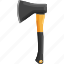 axe, hatchet, tool, construction 