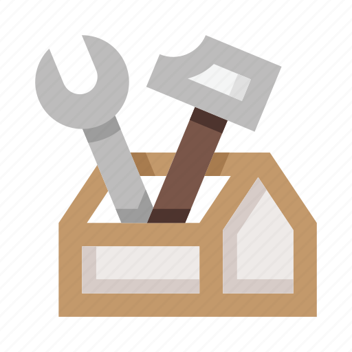 Tools, instrument, wrench, hammer, mallet, gavel, toolbox icon - Download on Iconfinder