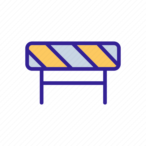 Barrier, building, closed, construction, safety icon - Download on Iconfinder