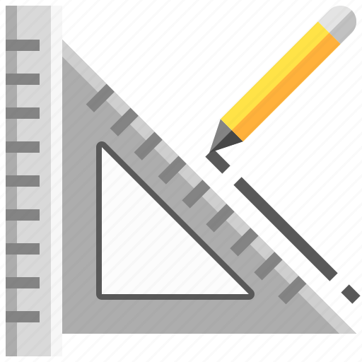 Construction, pencil, rule, ruler, tool icon - Download on Iconfinder