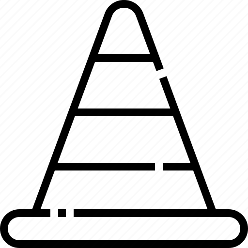Bollards, cone, construction, signaling, traffic icon - Download on Iconfinder