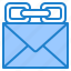blue, contact, email, envelope, letter, link, message 