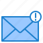 blue, communication, contact, envelope, letter, mail, message 