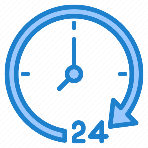 Alarm, blue, clock, contact, time, timer, watch icon - Download on Iconfinder