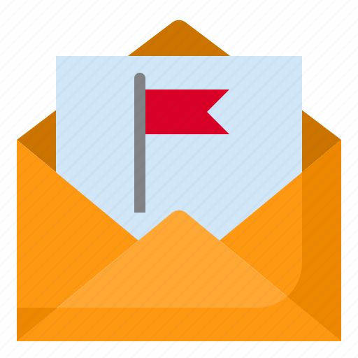 Contact, country, email, flag, letter, message icon - Download on Iconfinder