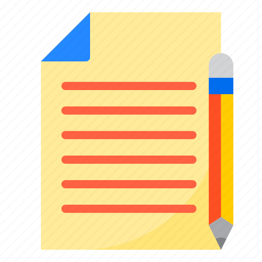 Contact, document, edit, pen, pencil, write icon - Download on Iconfinder