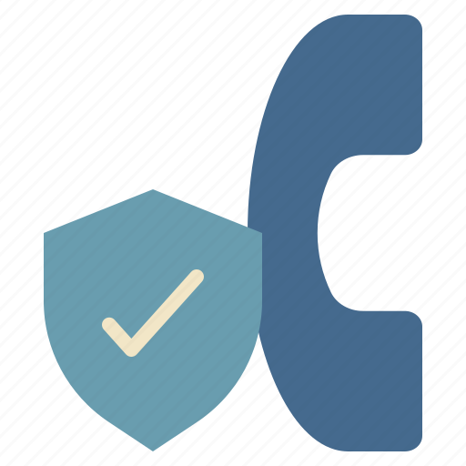 Contact, protect, security, shield, call icon - Download on Iconfinder