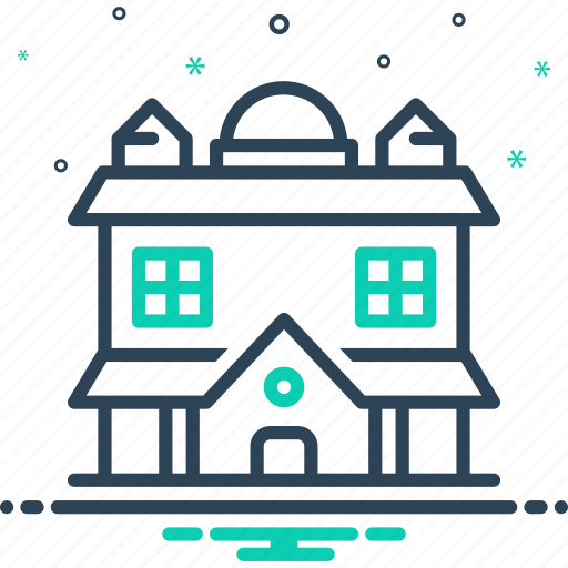 Palace, house, location, landmark, dwelling, building, mansion icon - Download on Iconfinder