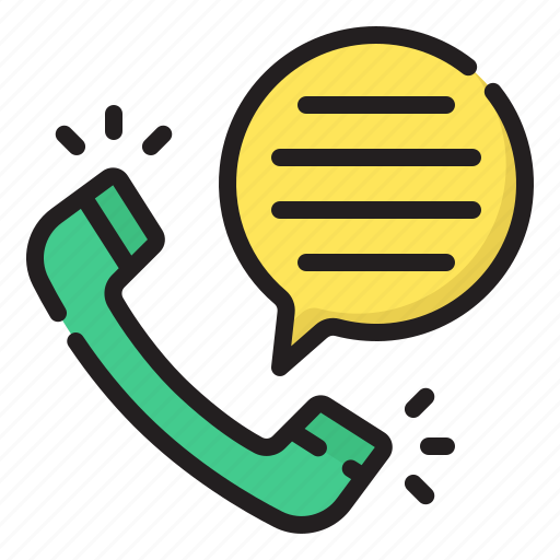 Phone, telephone, call, communications, speech, bubble icon - Download on Iconfinder