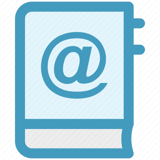 Address, agenda, at, book, contact, email, marked icon - Download on Iconfinder