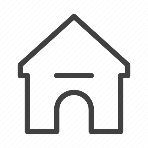 Building, door, home, house, main, roof icon - Download on Iconfinder