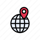 global, location, map, online, world