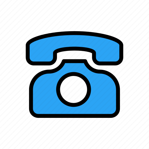 Communication, contactus, landline, receiver, telephone icon - Download on Iconfinder