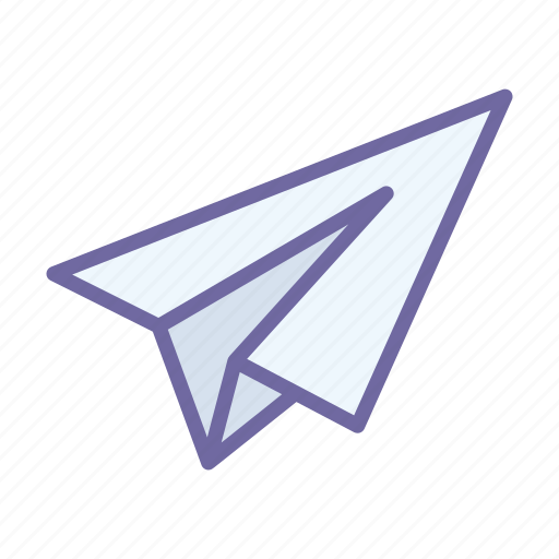 Plane, fly, airplane, paper, message, send icon - Download on Iconfinder