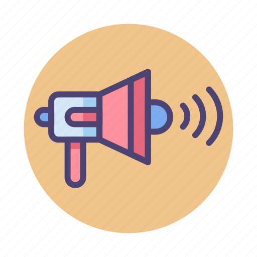 Advertising, bullhorn, loudspeaker, marketing icon - Download on Iconfinder