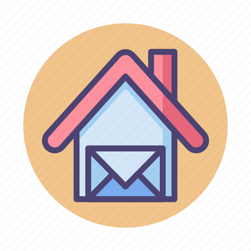 Home, home message, message icon - Download on Iconfinder