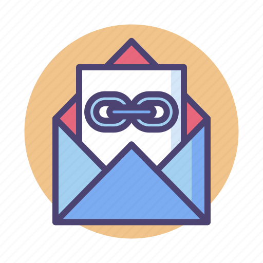 Chain, chain mail, email, hyperlink, link, mail, url icon - Download on Iconfinder