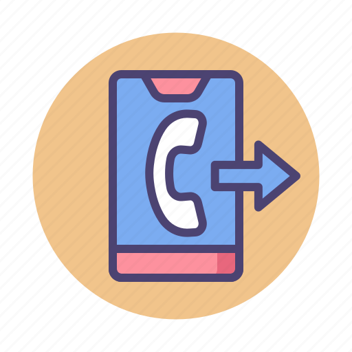 Call, call forwarding, calling, forwarding call, phone call icon - Download on Iconfinder