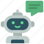 ai, assistant, message, communication, robot 
