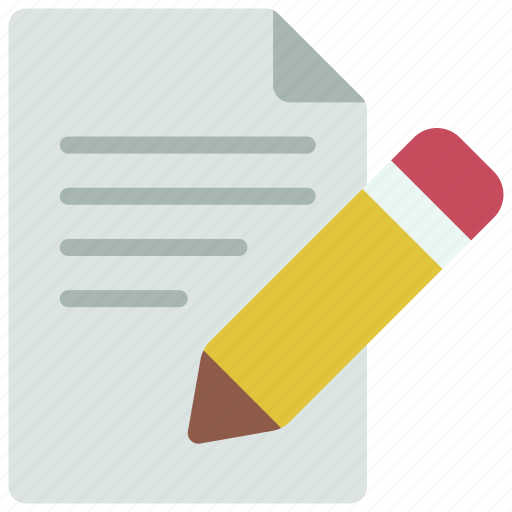 Write, document, communication, writing, edit icon - Download on Iconfinder