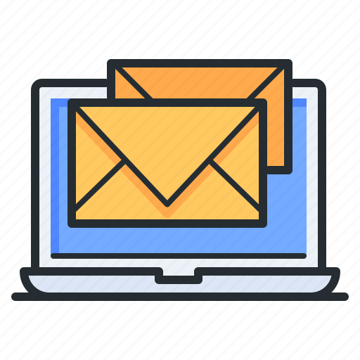 Email, letter, laptop, correspondence icon - Download on Iconfinder