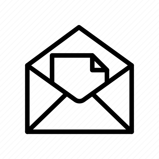 Envelope, letter, mail, message, open icon - Download on Iconfinder