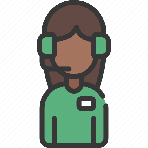 Female, assistant, communication, person, user, avatar icon - Download on Iconfinder