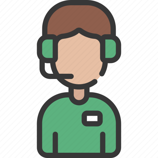 Male, assistant, communication, person, user, avatar icon - Download on Iconfinder