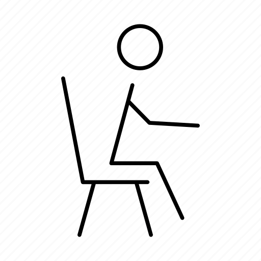 Man, sitting, people, metting, business icon - Download on Iconfinder