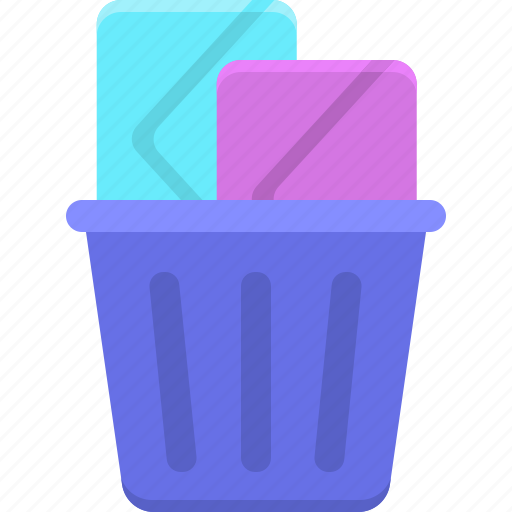 Delete, file, recycle, trash icon - Download on Iconfinder