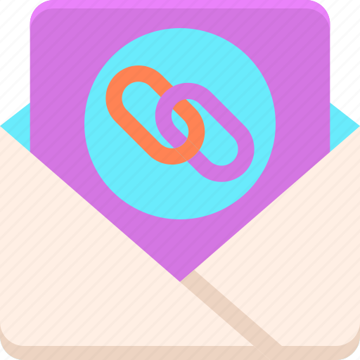 Chain, email, envelope, mail icon - Download on Iconfinder