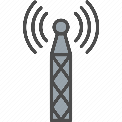 Broadband, communcation, network, signal, tower icon - Download on Iconfinder