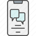 chatting, comments, communication, messages