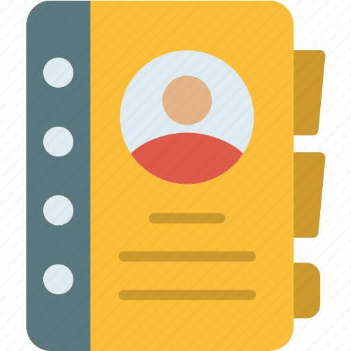 Address, book, contact, diary, user icon - Download on Iconfinder