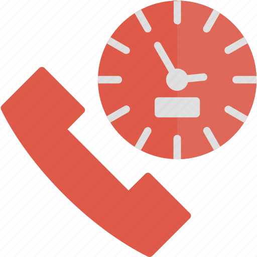 Call, phone, telephone, time icon - Download on Iconfinder