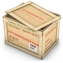 box, container, goods, palet, products, shipment, shipping, warehouse, wooden 