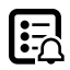 list, notification, checklist, alert, bell, alarm 