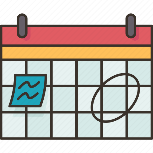 Calendar, deadline, day, appointment, schedule icon - Download on Iconfinder