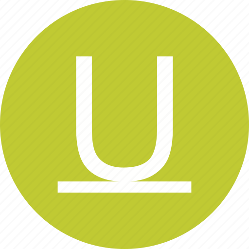 Color, line, shape, stroke, underline, word icon - Download on Iconfinder