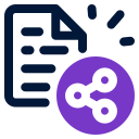 file, share, message, page, archive