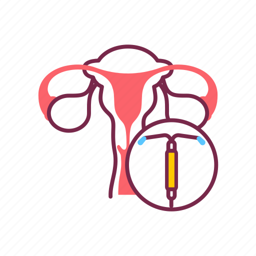 Contraceptive, intrauterine, method, safety, sex, spiral, uterus icon - Download on Iconfinder