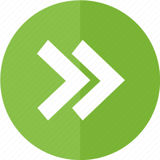 Arrow, audio, control, foward, green, multimedia, next icon - Download on Iconfinder